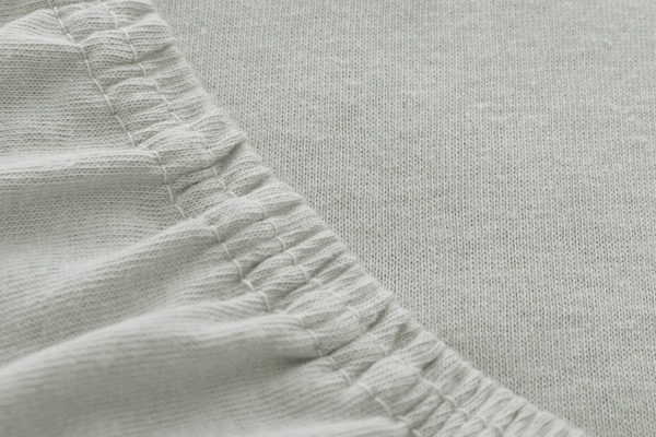 Jersey sheet with elastic 155_D Ash 120x200