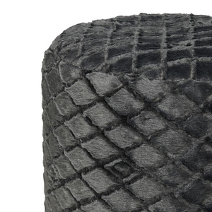 Pufa Dekoracyjna Luxima wys. 45 Romby Grafit