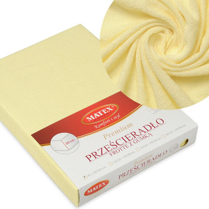 Terry sheet 120 x 200 with elastic PREMIUM 03