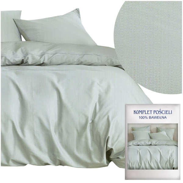 Bedding set 200 x 220 3 pieces Cotton Satin No. A1751