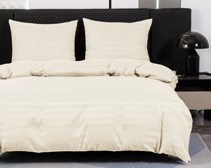 Bedding 160 x 200 3pcs Satin Stripes Ramiro 03