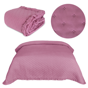 Narzuta 200 x 220 Pikowana Z Falbaną Celia 06