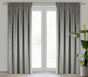 Zasłona 140 x 270 Dekoracyjna Marlen Stal