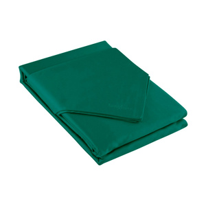 Bedding 180 x 200 3pc Satin Nova3 Bottle Green