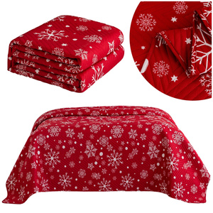 Narzuta 170 x 210 Tłoczona Świąteczna Levent 2958