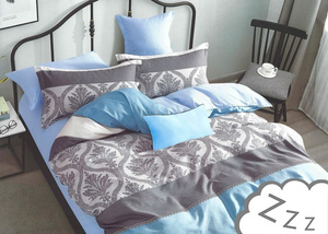 Cotton Satin Bedding No. A1436 160x200NP 3 parts