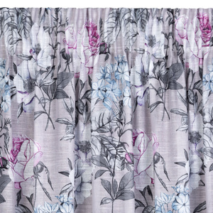 Zasłona 140 x 270 Dekoracyjna Honey Beż+Fiol