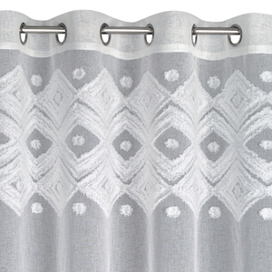 Curtain 140 x 250 Decorative Estera White