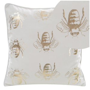 Poszewka 45 x 45 Dekoracyjna Velvet BLINK15 Biel