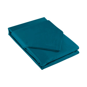 Bedding 160 x 200 3pc Satin Nova3 Turquoise