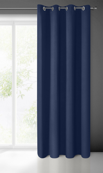 Zasłona 135 x 250 Dekoracyjna Blackout Logan Grana