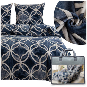 Pościel 200 x 220 3cz Mikrofibra Miś Martino 3185