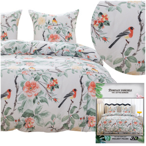 Bedding 200 x 220 3pcs Satin Maria 3052