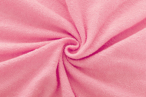 Terry Bed Sheet with Eraser 012_D Light Pink 180x200