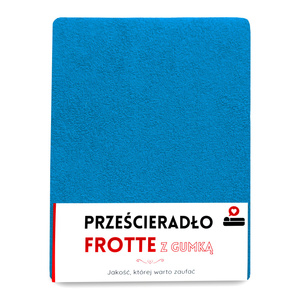 Prześcieradło 140 x 200 Frotte z Gumką Gaja 12