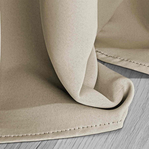 Curtain 140 x 270 Blackout Tape Hold Beige