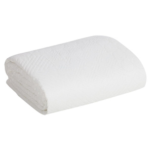 Bedspread 170 x 210 Quilted Decorative Boni5 White