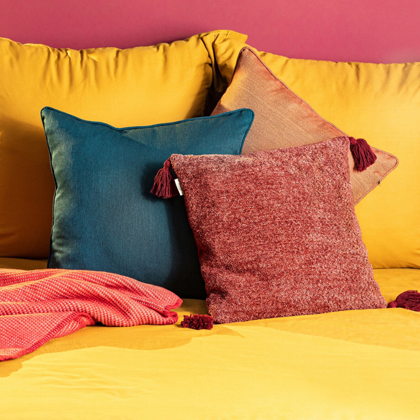 Decorative pillowcase 50 x 50 Morocco 1 Petrol