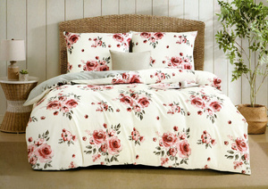 Bedding 200 x 220 3 pcs Cotton Satin Elway 6284
