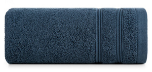 70 x 140 Terry Bath Towel Aline 11 Navy Blue