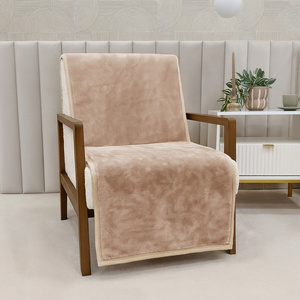 Koc 70 x 160 Akrylowy Jednolity Ciepły Yasemin 01