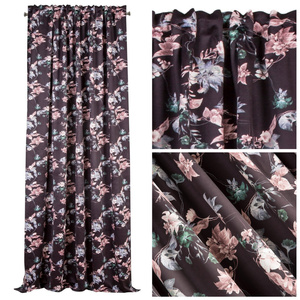 Curtain 140 x 270 Decorative Velvet Tulia Graphite