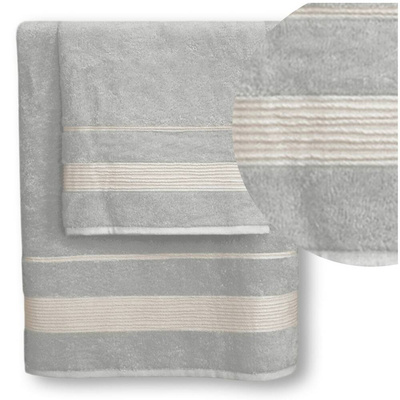 Komplet Ręczników Bambo Moreno Popiel- 550g/m2