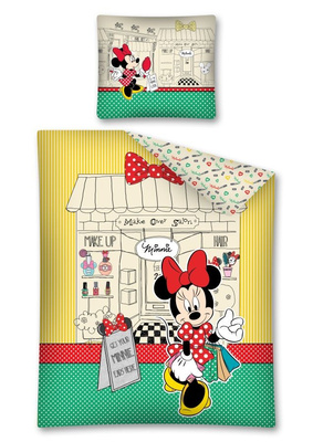 Pościel Licencyjna Dziecięca 637 Myszka Minnie Mouse 160x200NP 2 części