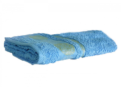 Ręcznik Kąpielowy Bawełna Olips Niebieski 500g/m2 50x90