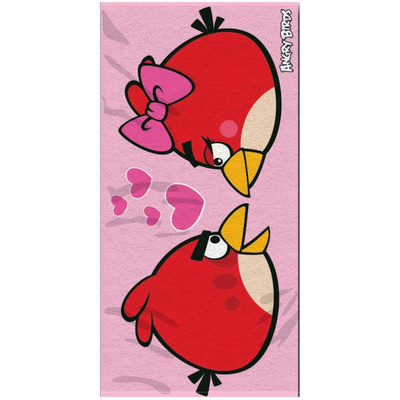 Ręcznik Kąpielowy Dziecięcy Licencja 288 Angry Birds 70x140 70x140