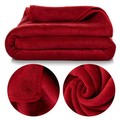 Ręcznik Kąpielowy Eurofirany Amy 04 380 g/m2 Czerwony 30x30