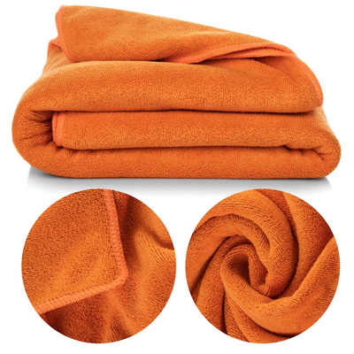 Ręcznik Kąpielowy Eurofirany Amy 13 380 g/m2 Pomarańczowy 50x90