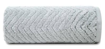 Ręcznik Kąpielowy Indila (03) 30 x 50 Srebrny