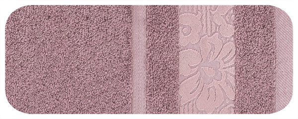 Ręcznik 50 x 90 Kąpielowy Eurofirany Kol. Sylwia 11 - 500 G/M2 Róż