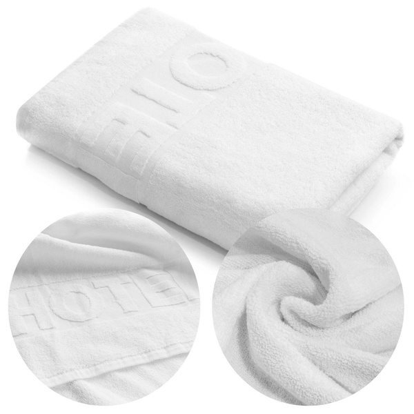 Ręcznik Hotelowy Bello 01 500 g/m2 Biały 70x140