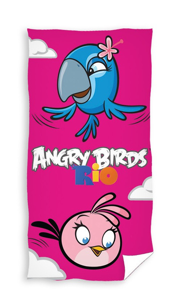 Ręcznik Kąpielowy Dziecięcy Licencja 256 Angry Birds 70x140 70x140