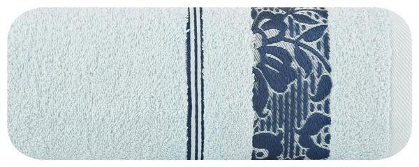 Ręcznik Kąpielowy Eurofirany Sylwia 15 500 g/m2 Niebieski 50x90