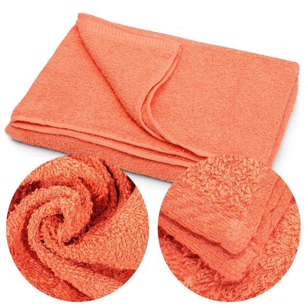 Ręcznik Kąpielowy Frotte Capri 400 g/m2 09 Sunset Canyon Pomarańczowy 50x100