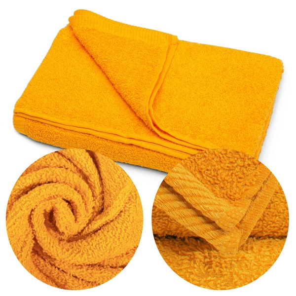 Ręcznik Kąpielowy Frotte Capri 400 g/m2 15 Orange Popsic Pomarańczowy 50x100