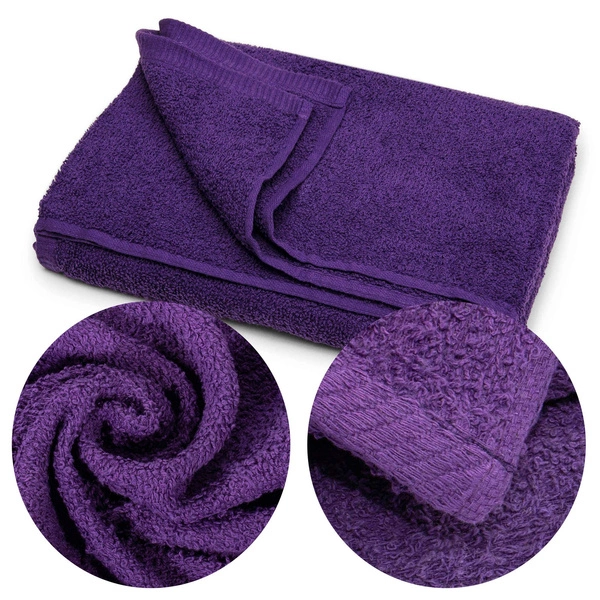 Ręcznik Kąpielowy Frotte Capri 400 g/m2 21 True Purple Fioletowy 50x100
