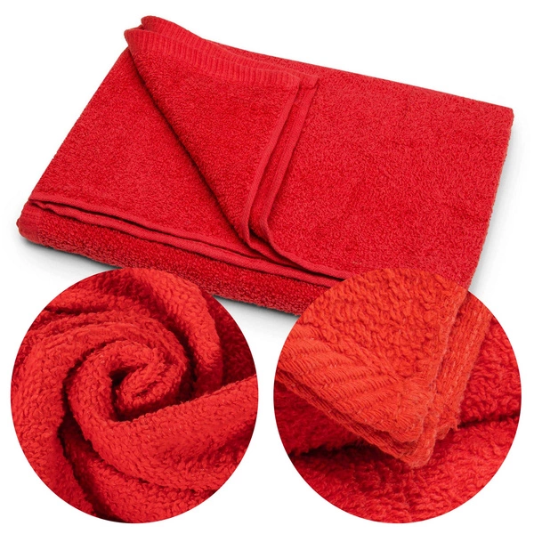 Ręcznik Kąpielowy Frotte Capri 400 g/m2 23 Chili Red Czerwony 50x100