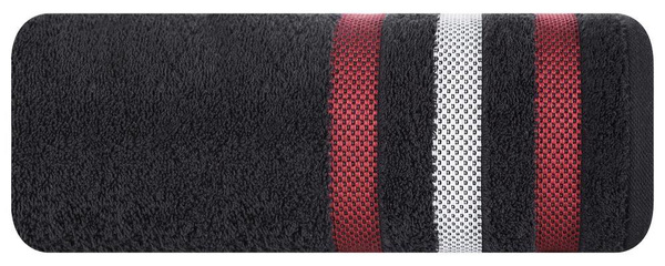 Ręcznik Kąpielowy Gracja (17) 30 x 50 Czarny