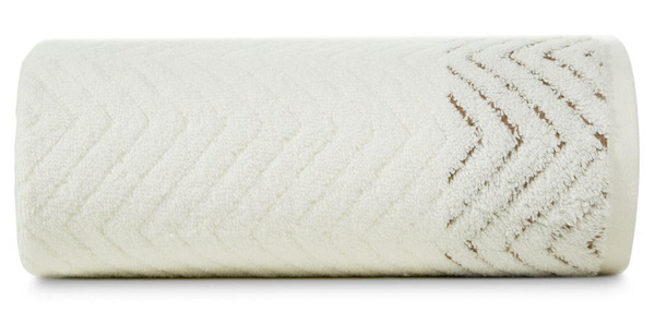 Ręcznik Kąpielowy Indila (02) 30 x 50 Kremowy
