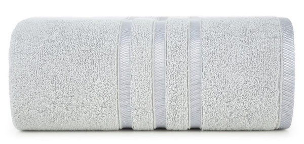 Ręcznik Kąpielowy Madi (04) 50 x 90 Srebrny