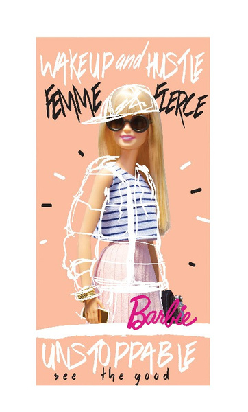 Ręcznik Licencja nr 656 Barbie 70x140